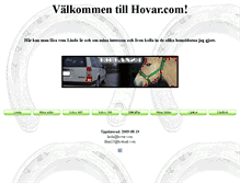 Tablet Screenshot of hovar.com